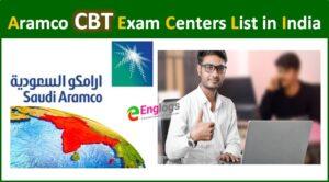 CBT Exam Centers List in India 2023