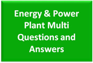 Read more about the article Saudi Energy Power Plant Multi Questions and Answers