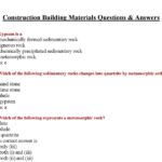 Building Materials Civil – Engineering Questions and Answers Part-2