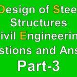 Design of Steel Structures Civil Questions and Answer Part-3