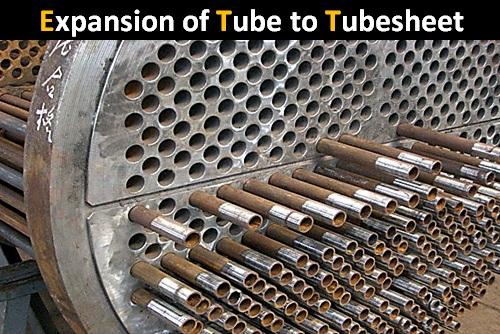 Expansion of Tube to tubesheet joint 1