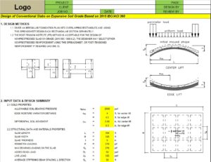 Read more about the article Design of Conventional Slabs Soil Grade Based n ACI 360 Spreadsheet